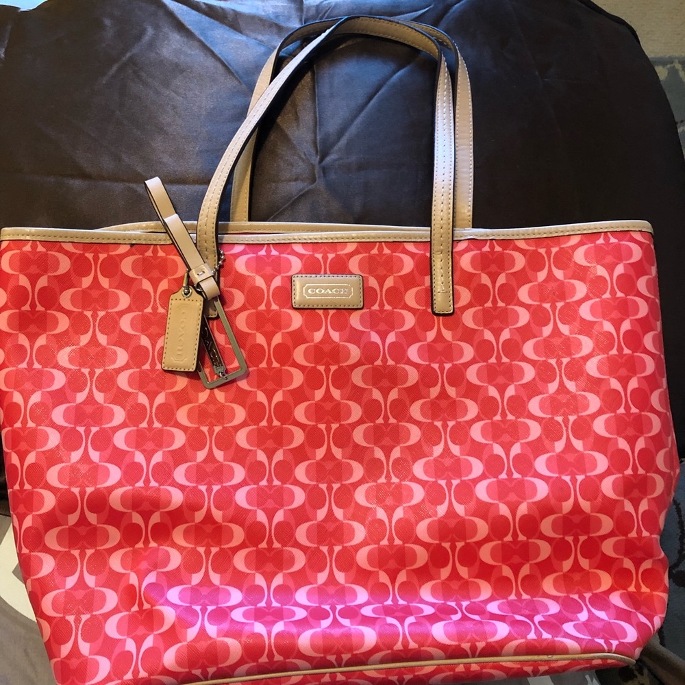 Coach Park Metro Dream C Tote